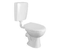 CREAVIT WC kombi, dvojtlačítko 4,5/6l, zadní odpad, bílá