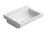 GSI NORM keramické umývátko 42x34cm, bez otvoru, bílá ExtraGlaze