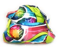 Designový sedací vak 189x140 abstrakt s popruhy (2)