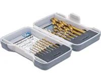 BGS Sada spirálových vrtáků HSS, s titanovým povrchem, 1,5 – 10 mm, 15dílná (1)