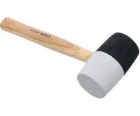 BGS Palička gumová, kombinovaná guma černo bílá (1)