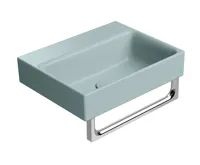 GSI NUBES keramické umývátko 40x32cm, broušená spodní hrana, bez otvoru, ghiaccio mat (3)