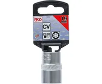 BGS Hlavice nástrčná 1/2" 19.0 mm, Surface Drive (2)