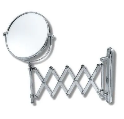 NOVASERVIS Kosmetické zrcátko zvětšovací vytahovací chrom - 6968,0