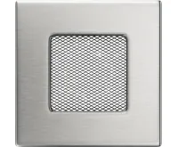 HS Flamingo Krbová mřížka 11x11 BASIC broušený nerez