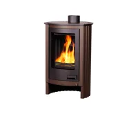 HS Flamingo Krbová kamna MASTERFLAMME ® Piccolo I, hnědá - sametová