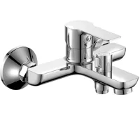 BRUCKNER BARON nástěnná vanová baterie, chrom