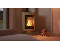 HS Flamingo Krbová kamna MASTERFLAMME ® Medie II, olivová (27)