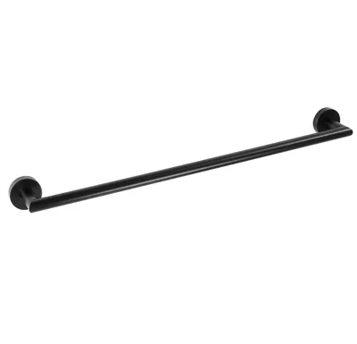 SAPHO X-ROUND BLACK držák ručníků 450x65mm, černá mat