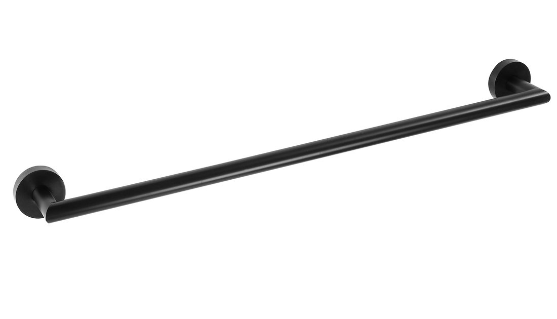 Sapho x-round black držák ručníků 450mm, černá mat