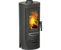 PLAMEN Litinová krbová kamna TARA - černá (4)