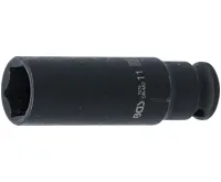 BGS Silová nástrčná hlavice, šestihranná, prodloužená, 6,3 mm (1/4"), 11 mm BGS Silová nástrčná hlavice, šestihranná, prodloužená, 6,3 mm (1/4"), 11 mm