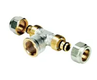 WIGELL Šroubovací tvarovka T-kus přechodový 16x1/2&quot;x16 závit vnitřní