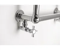 SAPHO STAR připojovací sada ventilů ruční rohová, chrom (3)