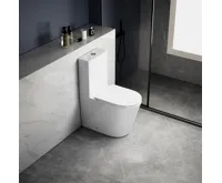 SAPHO AVIS WC kombi, Vortex Rimless, spodní/zadní odpad, bílá (5)