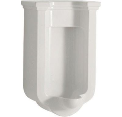 KERASAN WALDORF urinál se zakrytým přívodem vody, 44x72cm, bílá
