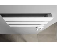 AQUALINE ELVIS elektrický sušák ručníků 457x342x55 mm, 50 W, bílá (5)