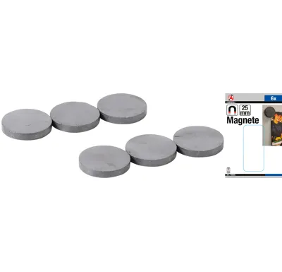 BGS Magnety, keramika , O 25 mm, 8 pcs.