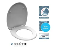 Schütte WC sedátko FLOWERS&WOOD | Duroplast, Soft Close (4)