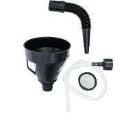 BGS Sada trychtýřů pro plnění oleje, s flexibilní trubkou a hadicí, O 135 mm, 3dílná (3)