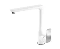 NOVASERVIS Dřezová baterie Nobless Tina bílá/chrom - 38714,1 NOVASERVIS Dřezová baterie Nobless Tina bílá/chrom - 38714,1