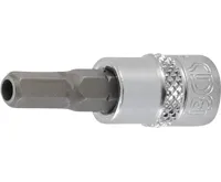 BGS Sada nástrčných hlavic, 6,3 mm (1/4"), vnitřní šestihran s otvorem 2–7 mm, 8dílná (5)