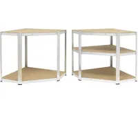 Profi Tools Kovový rohový regál ZEUS 180 x 90 x 70 x 40 cm 5 polic TC-081 (3)