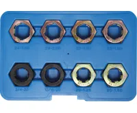 BGS Sada pro opravu závitu pro hnací hřídele, kloubové hřídele, 8dílná BGS Sada pro opravu závitu pro hnací hřídele, kloubové hřídele, 8dílná