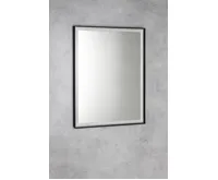 SAPHO SORT zrcadlo s LED osvětlením 60x80cm, senzor, 2700-6500K, černá mat (4)