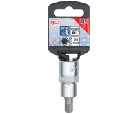 BGS Hlavice zástrčná 1/2", XZN M9 x 55 mm, Chrom Vanadium (1)