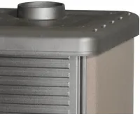 PLAMEN Litinová krbová kamna MAESTRAL N - tmavě hnědá (3)