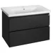 AQUALINE ALTAIR umyvadlová skříňka 86,5x60x45cm, černá mat AQUALINE ALTAIR umyvadlová skříňka 86,5x60x45cm, černá mat