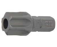 BGS Bit, pohon vnější šestihran 8 mm (5/16"), T-profil (pro Torx) s otvorem T60
