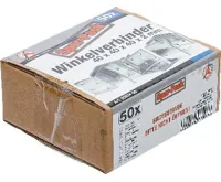 BGS Plech spojovací, 40 x 40 x 40 x 2 mm, výhodná sada, 50 ks (5)