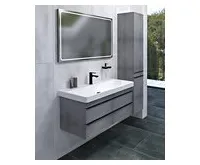 SAPHO SITIA umyvadlová skříňka 75,6x50x44,2cm, 2xzásuvka, dub stříbrný (1)