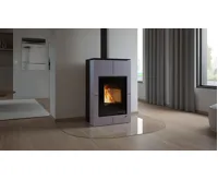 HS Flamingo Krbová kamna AQUAFLAM VARIO ® SAPORO 11kW šedá (teplovzdušná verze) (13)