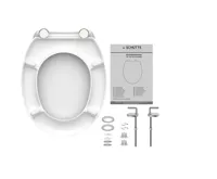 Schütte WC sedátko Bílé | Duroplast, bez Soft Close (16)