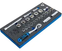 BGS Modul - gola sada 3/8", sada 26 dílů (1)