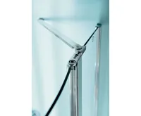 POLYSAN ZOOM čtvrtkruhová sprchová zástěna 900x900mm, čiré sklo, levá (3)