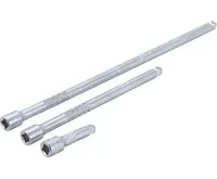 BGS Prodloužení sklopné,  6,3 mm (1/4"), 50 / 150 / 250 mm, 3dílná sada (2)