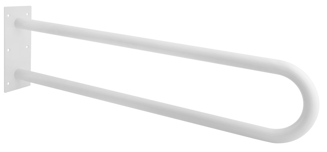 Sapho handicap opěrné pevné madlo tvar u 813mm, bílá