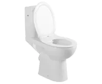 SAPHO HANDICAP WC kombi zvýšený sedák, Rimless, zadní odpad, bílá (3)