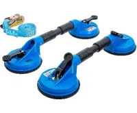 BGS Nosič skla, 2 x 2 přísavky pr. 110 mm, pás s ráčnou (1)