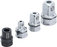 BGS Sada adaptérů pro ráčnové klíče, 4dílná