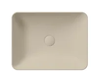 GSI SAND/NUBES keramické umyvadlo na desku 50x38cm, creta mat (3)