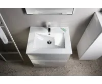 SAPHO SLIM keramické umyvadlo, nábytkové, 60x46,5cm, bílá (7)