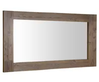 SAPHO BRAND zrcadlo v dřevěném rámu 130x70cm, mořený smrk SAPHO BRAND zrcadlo v dřevěném rámu 130x70cm, mořený smrk