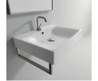 KERASAN CENTO keramické umyvadlo 80x45cm, bílá (3)