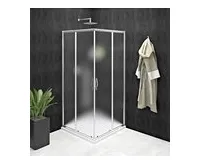 GELCO SIGMA SIMPLY sprchové dveře posuvné pro rohový vstup 800 mm, sklo Brick (1)