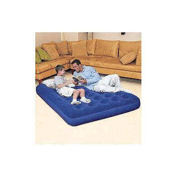 Матрас надувной bestway flocked air bed 203 x 152 x 22 см